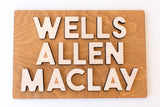 Custom Name Puzzle