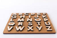 Classic Uppercase Alphabet Puzzle
