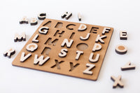 Classic Uppercase Alphabet Puzzle
