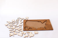 United States Map Puzzle