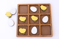 Chick vs Egg Tic-Tac-Toe